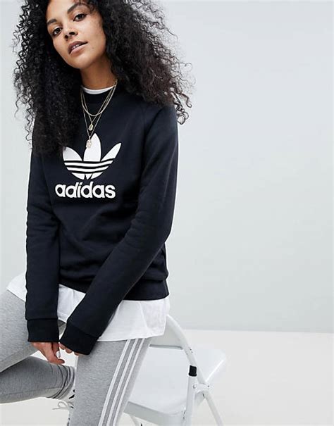 Adidas Originals – adicolor – Schwarzes Oversize